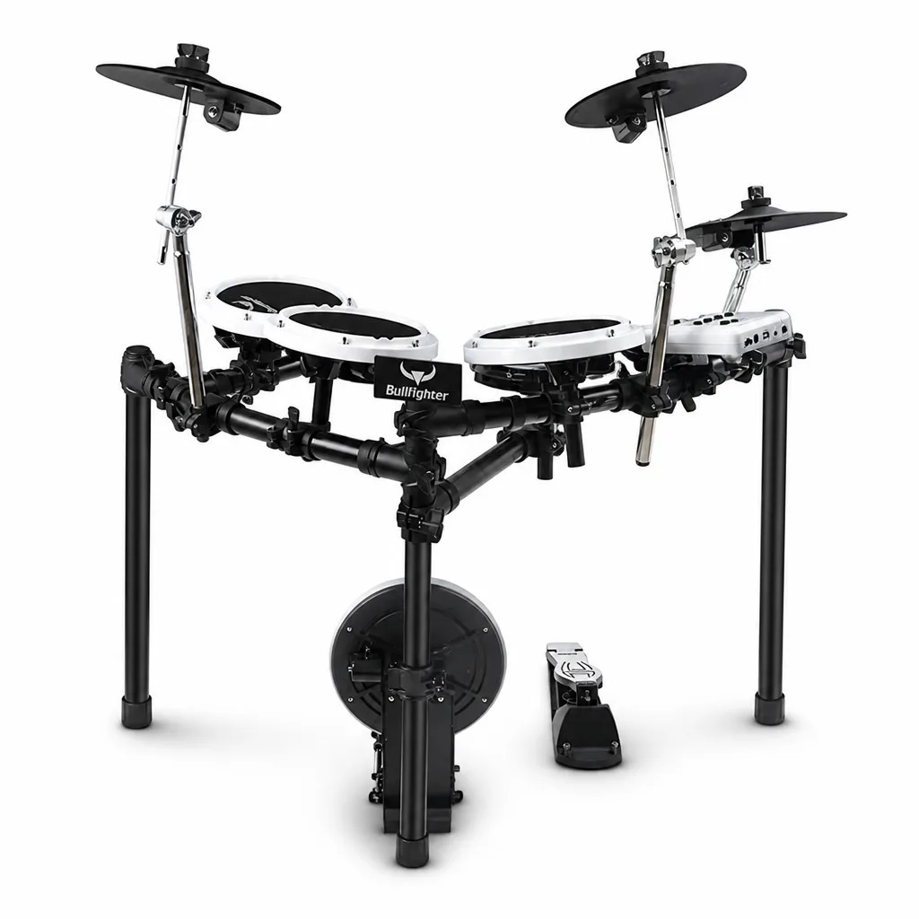 D‑X3S Electronic Drum Set 8 Inch Pads 3 Cymbals 333 Tones USB MIDI for Home Practice Stage Performance Beginner Drummers