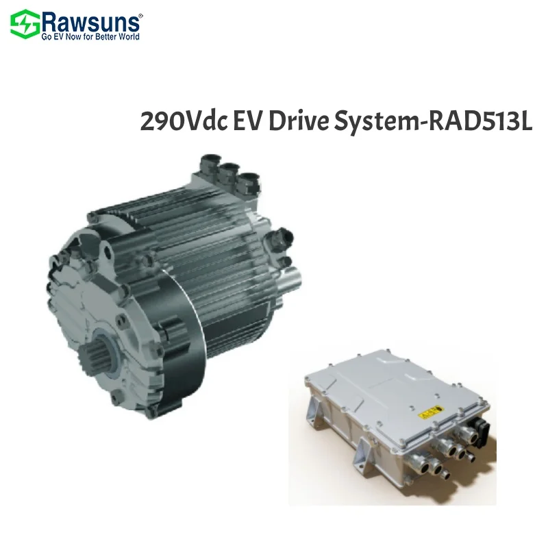 Motorcycle Conversion Kit Low Voltage Drive System 84vdc 10/20kw 12000rpm with Reduction Gearbox 2.59 Radio