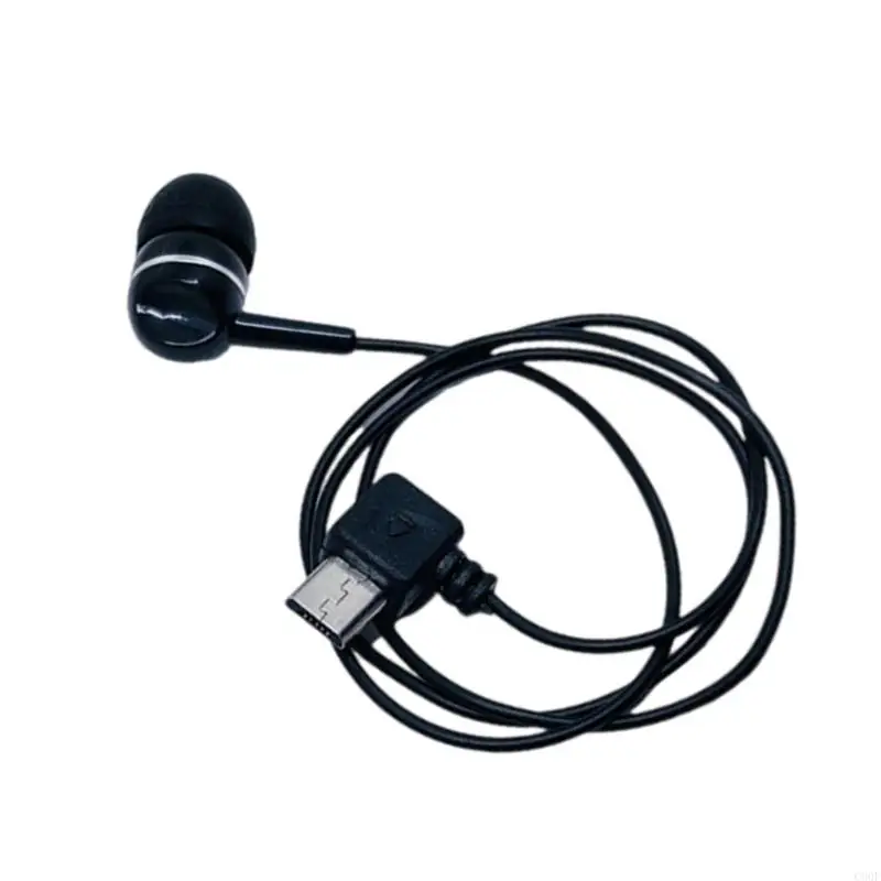 C90F Ruído Isolamento do canal Ear fone ouvido 5pin Porta para celular orelha única