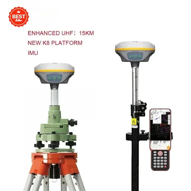 

Sino Comnav A10PLUS Latest GPS Survey Equipment GPS RTK GNSS Earth Survey, Super Built-in Radio, With IMU And NFC Functions