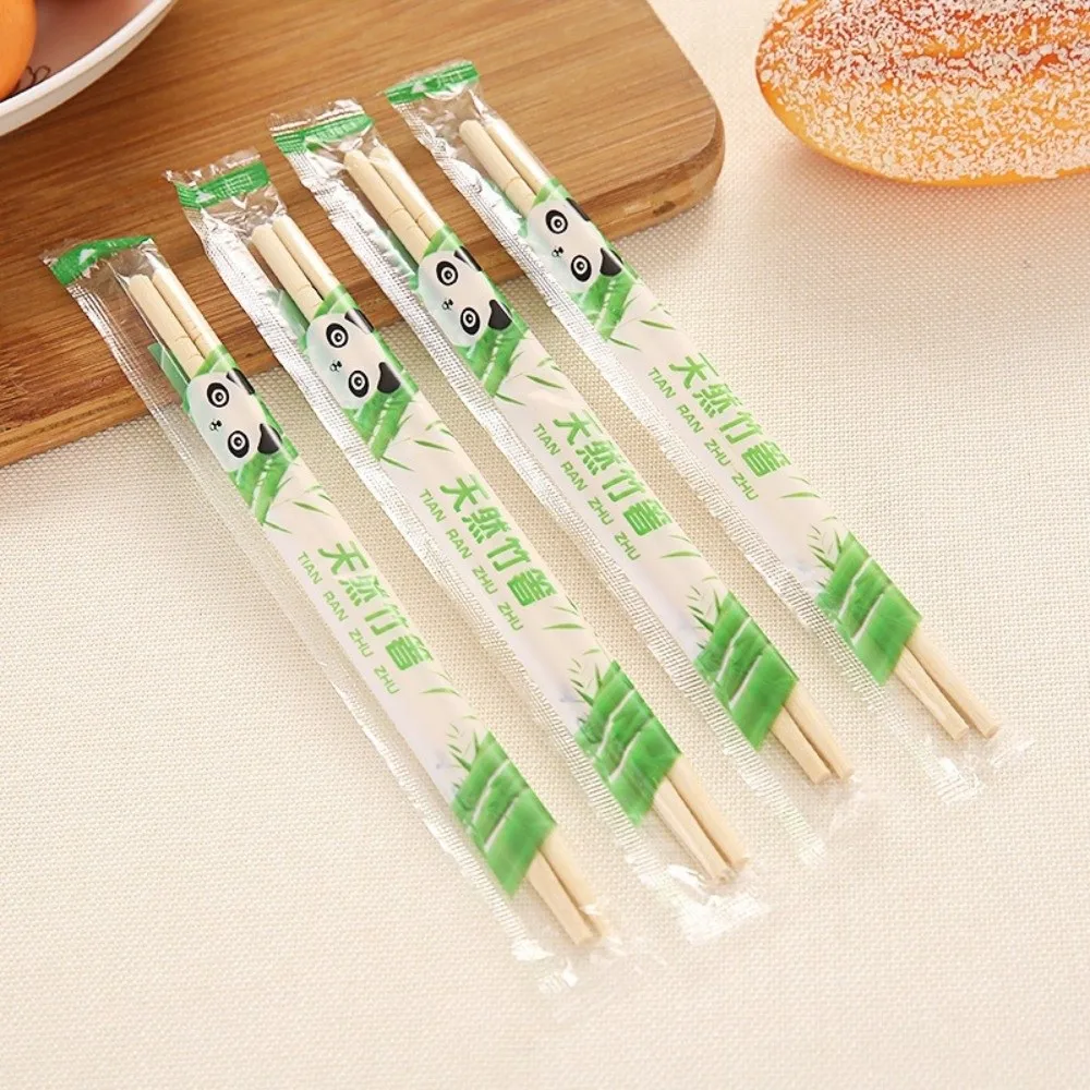 50/100pairs Hygienic Disposable Chopsticks Single-use Individual Package Resturant Disposable Tableware Portable