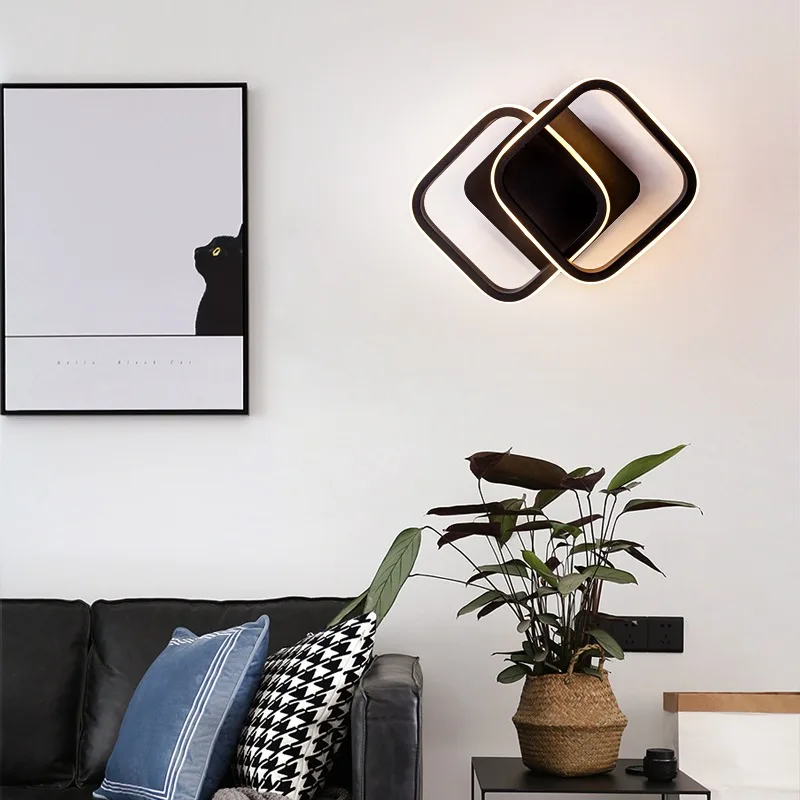 سقف ليد حديث ضوء الإبداعية عكس الضوء مصباح السقف إضاءة داخلية غرفة نوم الممر شرفة الممر مكتب المنزل إضاءة زينة