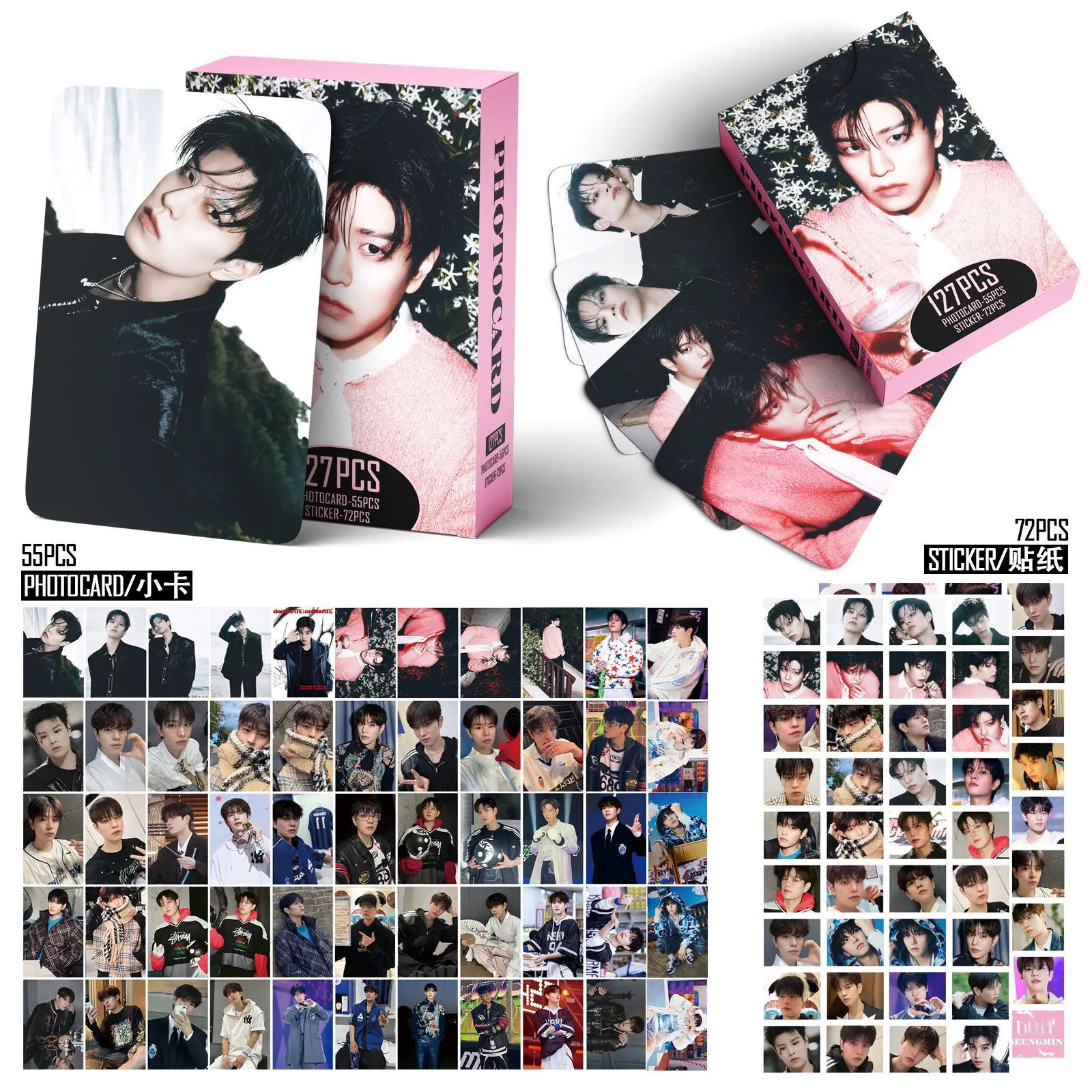 127pcs TO DO HOP New Album Photo Card Photocards Stickers Kpop Merch Lomo Cards Set Fans Collection Cards Gift