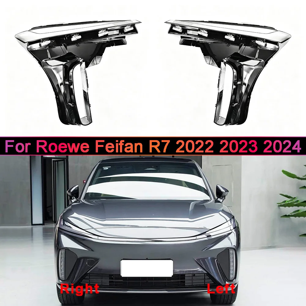 

Transparent Headlamp Shell Lampmask Lamp Shade Headlight Cover Replace The Original Lampshade 2022 2023 2024 For Roewe Feifan R7