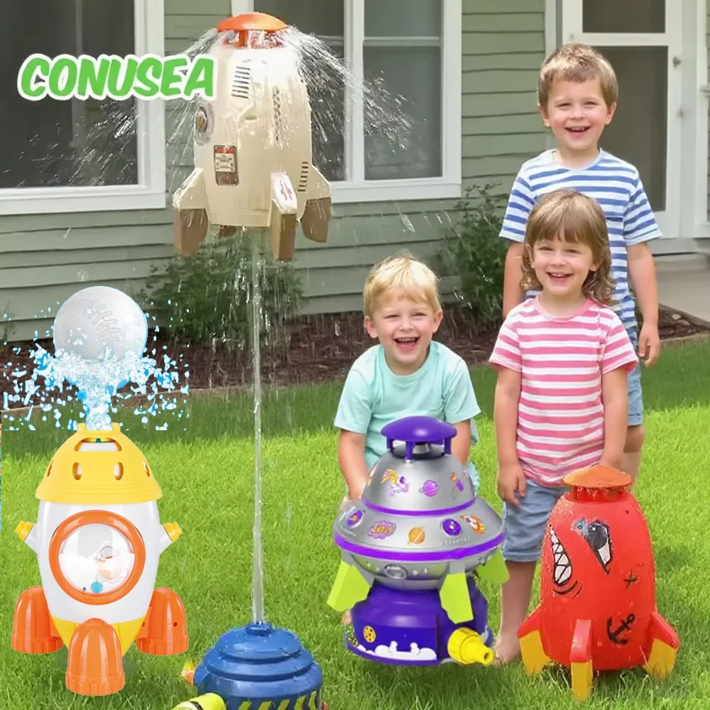

Water Toys Flying Water jet Spray Rotating Sprinkler Children's Splashing Baby Backyard Beach pool Outdoor games party Kids Toys