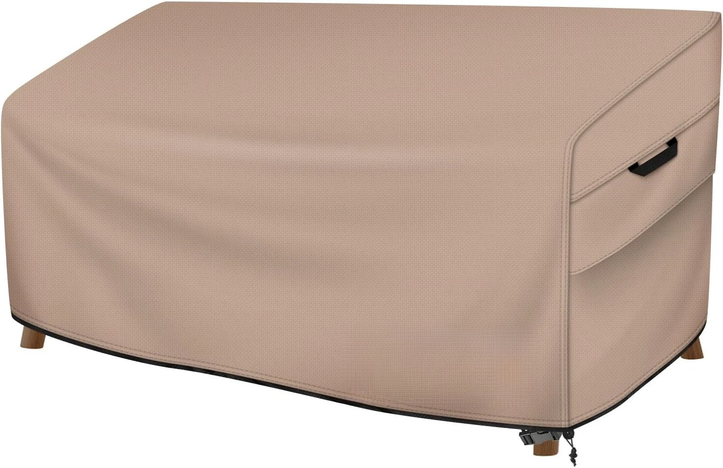 

Patio Furniture Sofa Cover 60W x 35D x 35H inch Waterproof Outdoor 2-Seater Loveseat Cover