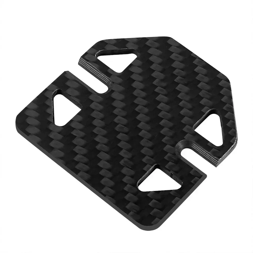 Fiber korte kaart elektrisch verstelbare bevestigingsplaat voor Trxs Slash 4X4 RC auto-upgradeonderdelen