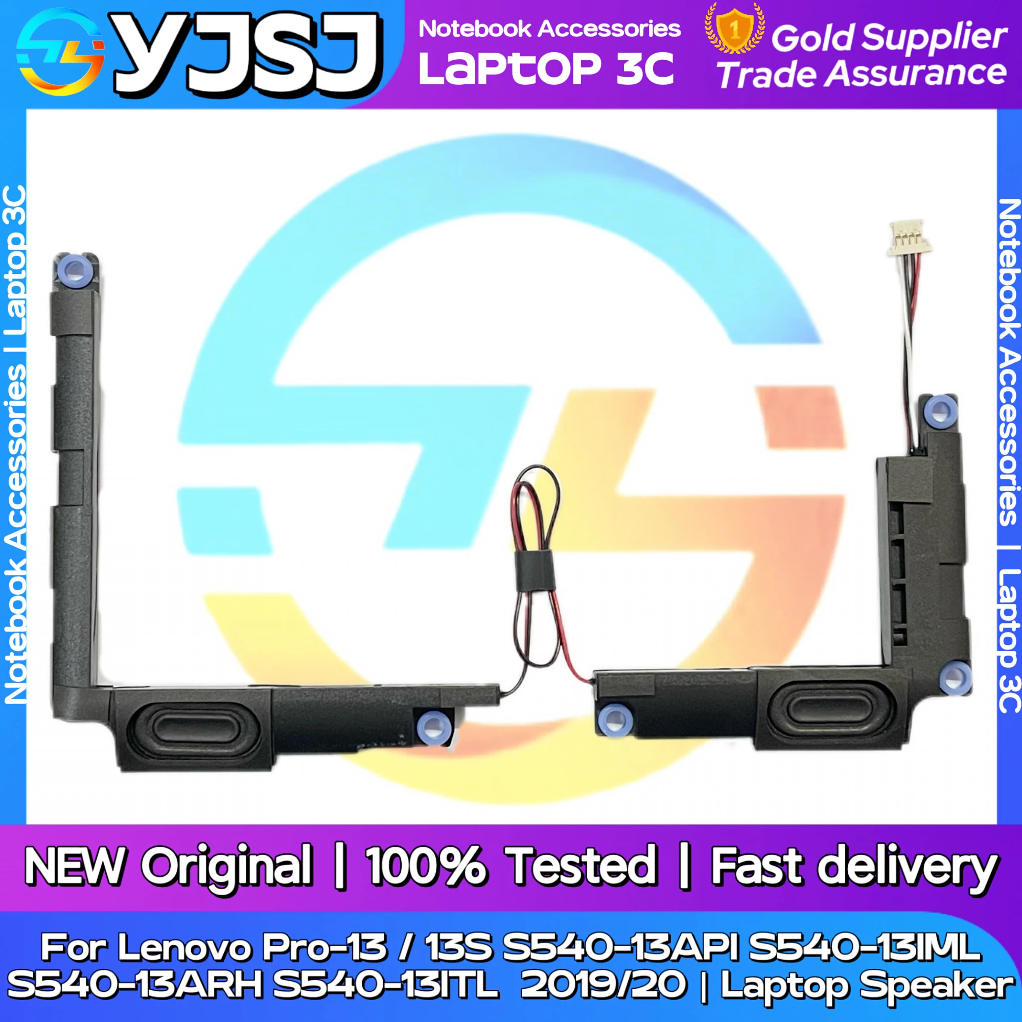 New Original Laptop Notebook Audio Speaker Horn For Lenovo Pro-13/13S S540-13API S540-13IML S540-13ARH S540-13ITL  (2019/2020H)