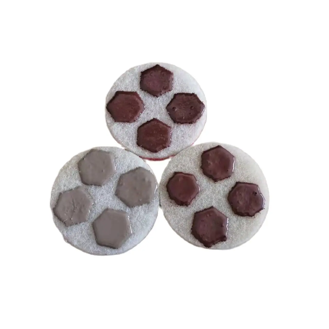 4 Inch 100mm Abrasive Diamond Floor Polishing Pad For Floor Grinding Renewing Processing Marble Granite Concrete Stone