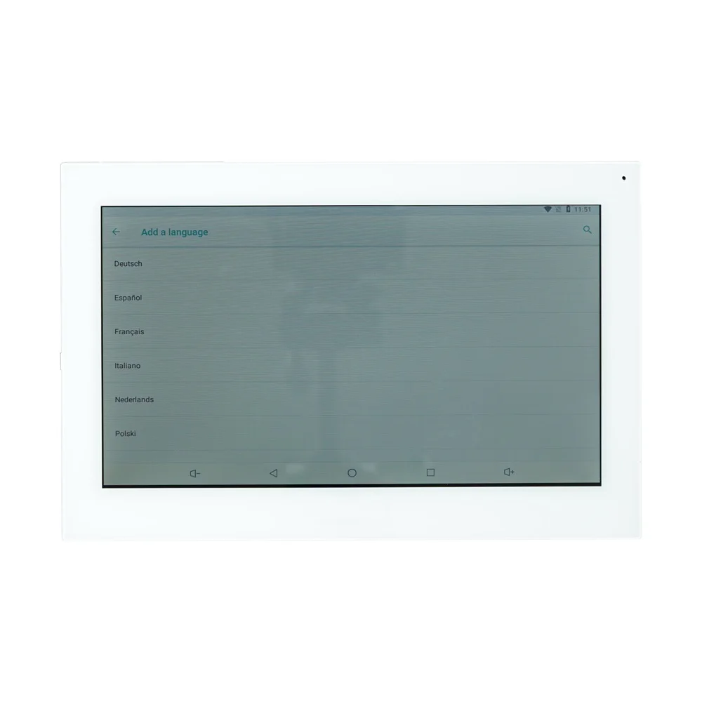 Imagem -03 - Android Monitor Interno Digital de 10 Polegadas Monitor de Vídeo Interfone Monitor de Campainha com Fio dh Vth5341g-w Vth5341gw-w Poe802.3af