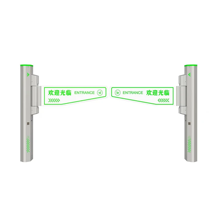 Access Control Speed Gate Automatic Swing Barrier Entrance Gate For Supermarket Automatic Swing Barrier Turnstile