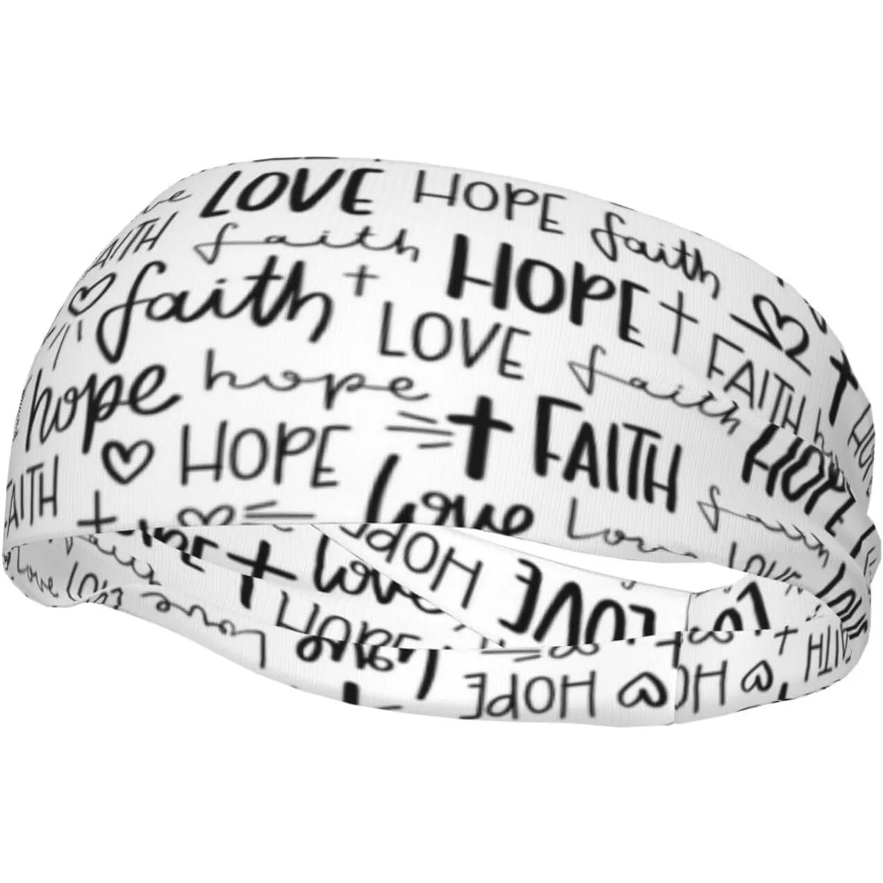 

Спортивные повязки на голову с изображением креста Иисуса для мужчин и женщин, повязки для йоги, тренировок в спортзале.