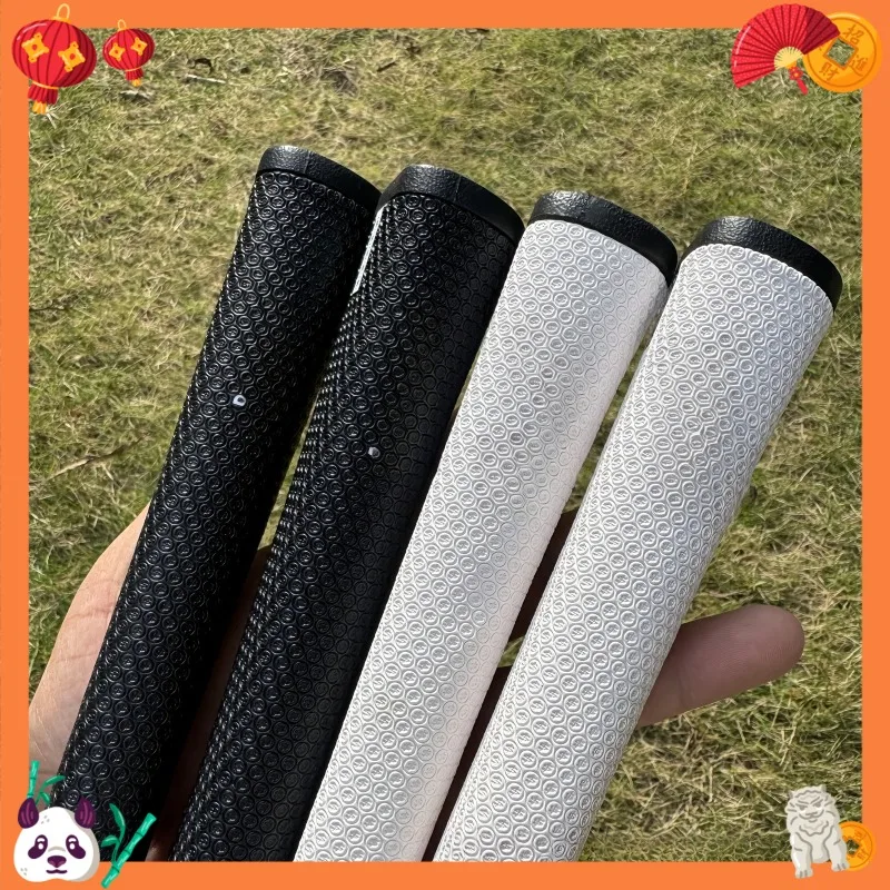 White, black, bold, non-slip golf putter grip, factory direct sales