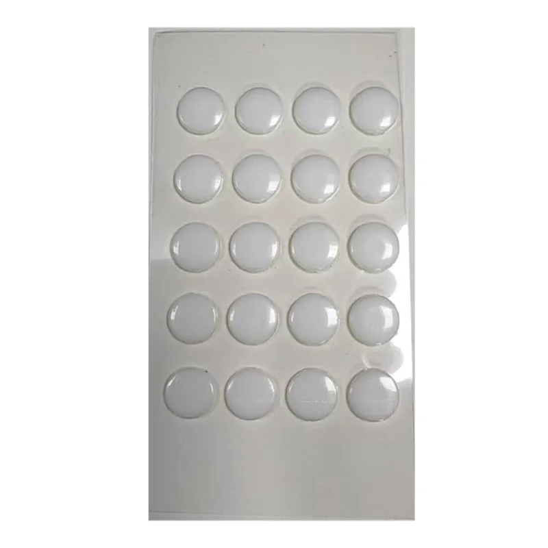 استبدال أقدام الماوس الأبيض المدورة حواف منحنية أقدام الفئران ملصق زلاجات الماوس الإنزلاق قدم منصات ل GPW 1/2/3 G102 G304 #5