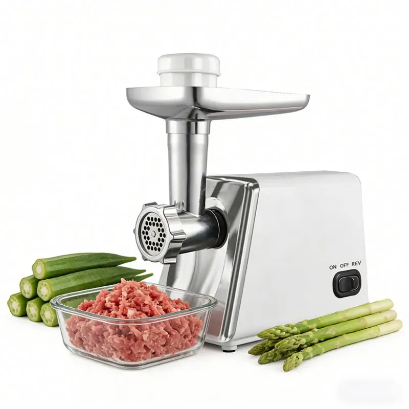 Compact Electric Meat Grinder for Small Households Lightweight yet Powerful Great for Making Burger Patties and Taco Fillings