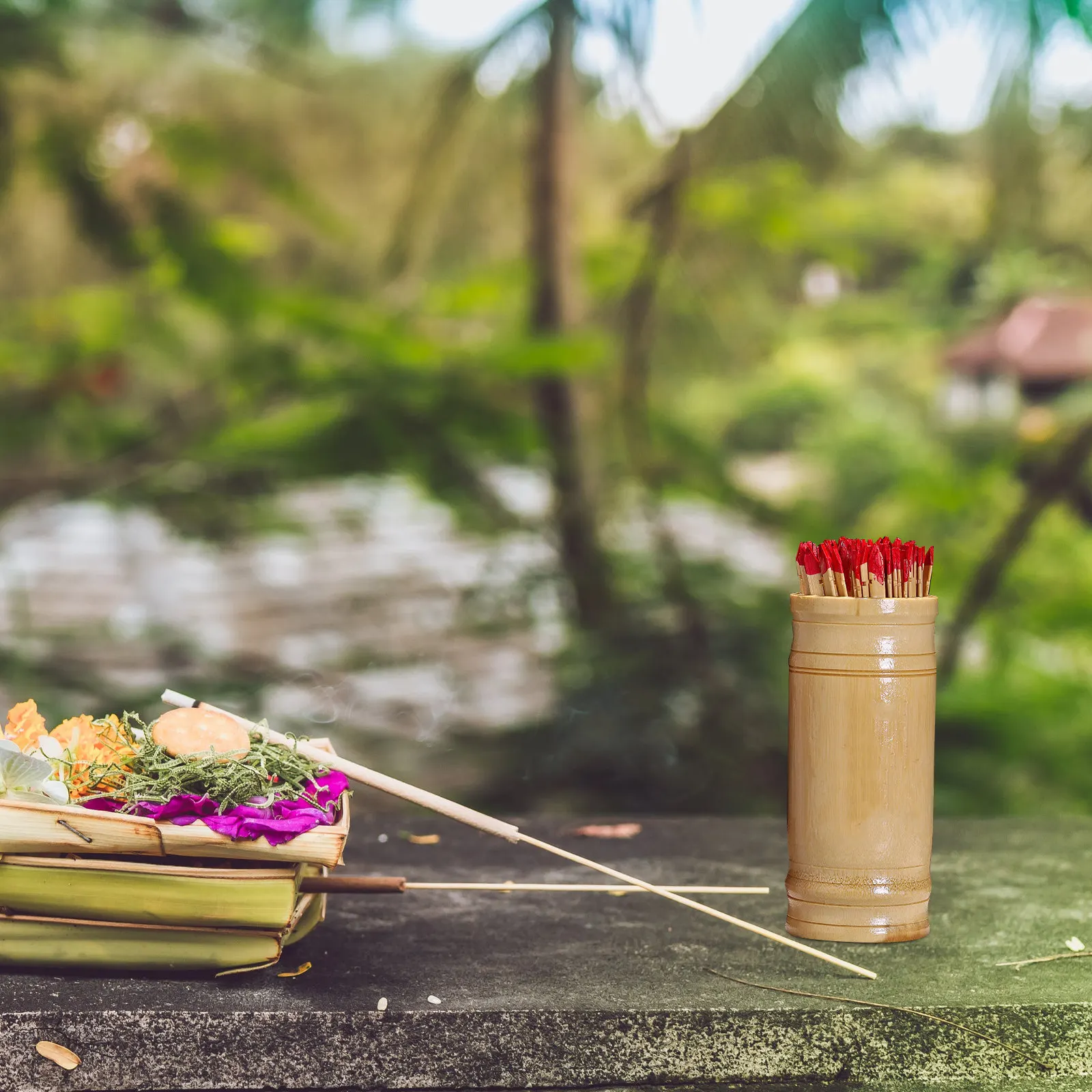 

100Pcs Chinese Style Blank Fortune Sticks Reliable Divination Prop for Temple Home Office Entertainment Divination Prop