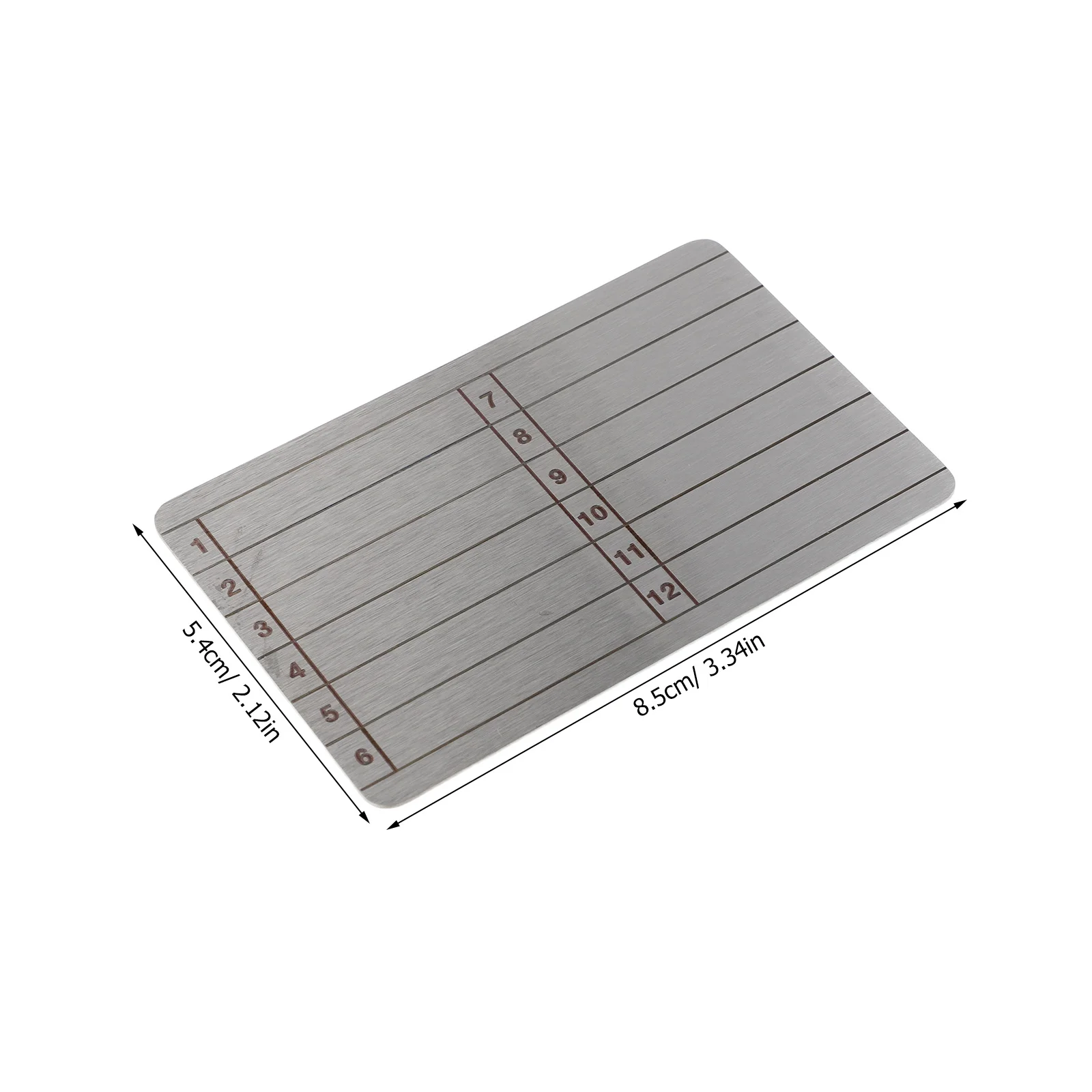 24-Word Seed Phrase Backup Plate Steel Stainless Metal Wallet For Hardware Wallet Waterproof Fireproof Seed Storage For