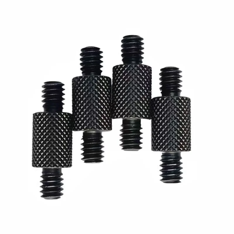 Lightweight and Lengthen 1/4 to 1/4, 3/8, 5/8 Converter Screws, Double end Male 1/4" Conversion Screws For DSLR Camera Tripods