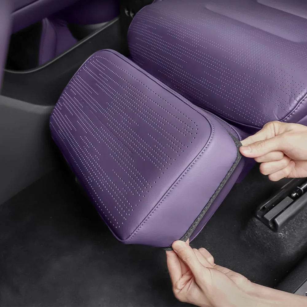 

Для AVATR 07 2024 2025 кожаный чехол для подставки для ног с полной крайней плотью, автомобильный продукт, оригинальный цвет автомобиля, подставка для ног на переднее сиденье, защитный чехол