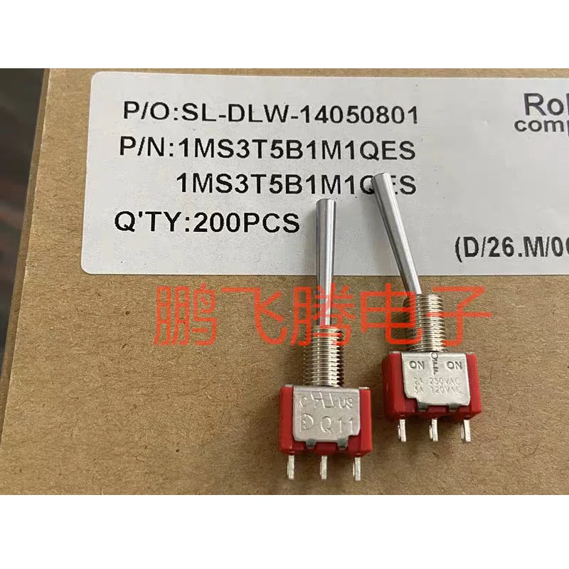 1pcs/lots Q11 knob switch 3 pin 3 speed rocker toggle long handle 21mm 1MS3T5B1M1QES