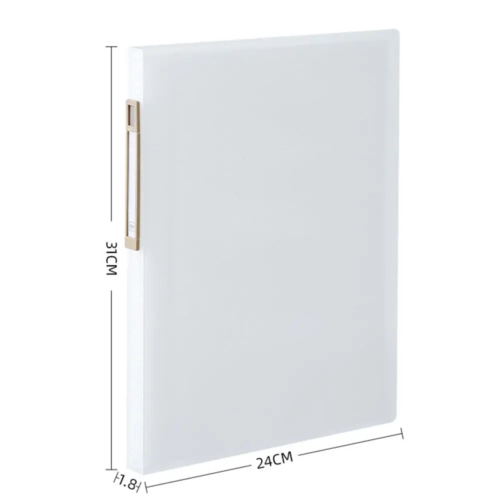 30 Pages Size A4 File Folder Large-Capacity Multilayer Examination Paper Bag Thickened Loose Leaf Folder