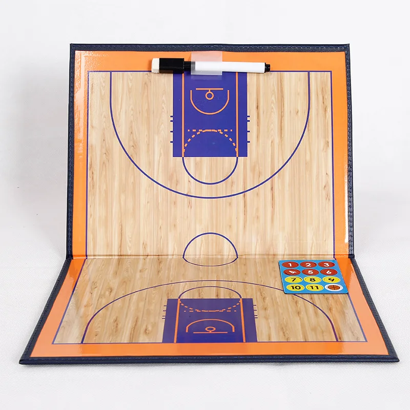 

Portable Magnetic Basketball Tactical Board Lightweight Erasable Coaching Clipboard Referee Coach Professional Counseling Board