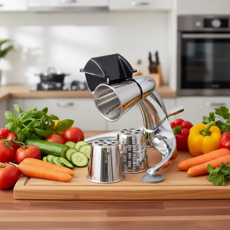 Multifunctional Vegetable Chopper Salad Maker Kitchen Gadget Manual Food Cutter Slicer Dicer for Home Cooking Professional