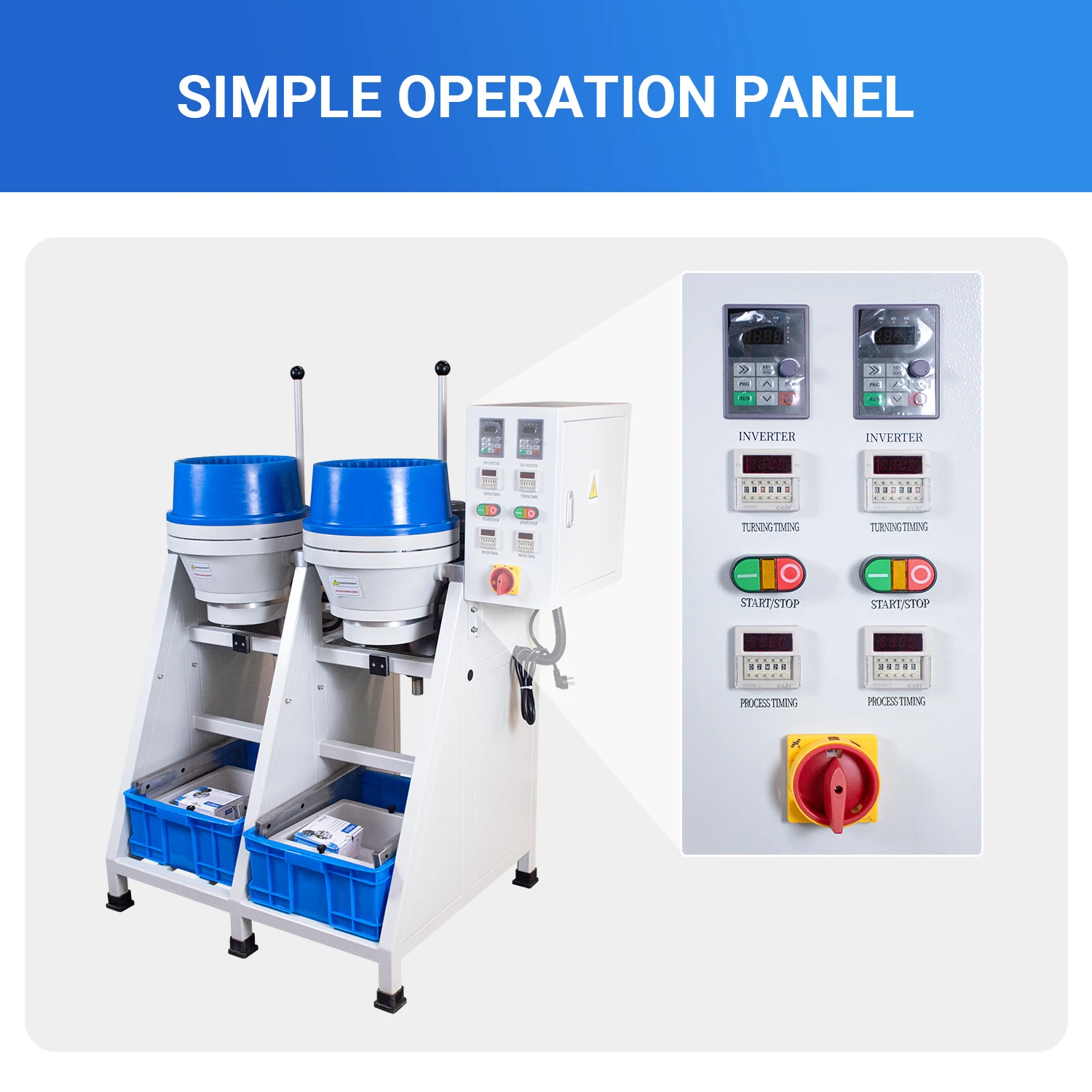 220V Eddy Current Grinding Polishing Machine Double-head Gold Silver Copper Polisher  High Performance Jewelry Tools Equipment