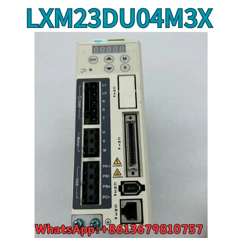 

Used 400W servo driver LXM23DU04M3X test OK Fast Shipping