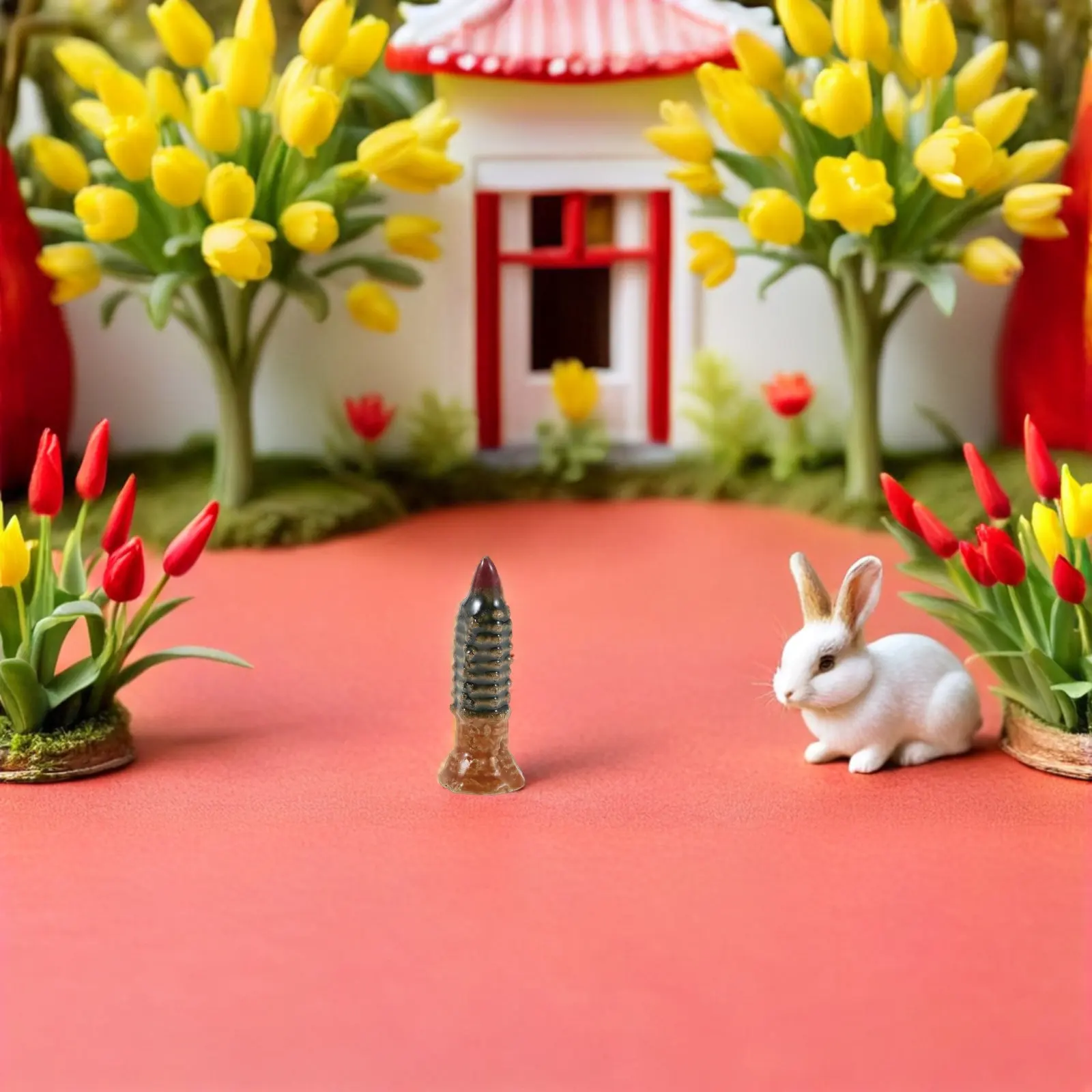 Mini Ceramic Pagoda Statue for Bonsai Garden Zen Decor Asian Pavilion Ornament Landscape Terrarium Aquarium Miniature