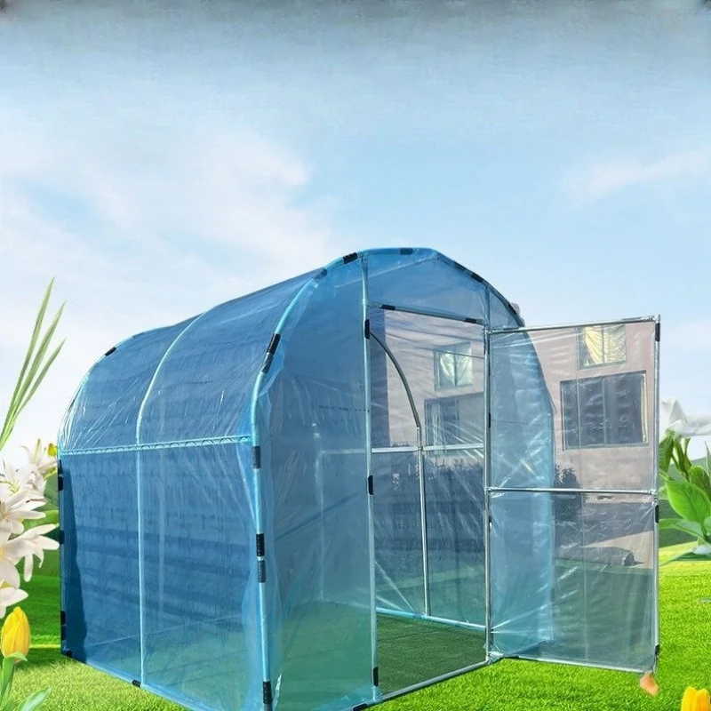 

Household greenhouse greenhouse skeleton balcony flower shed greenhouse insulation succulent flowers rain shelter potted plants