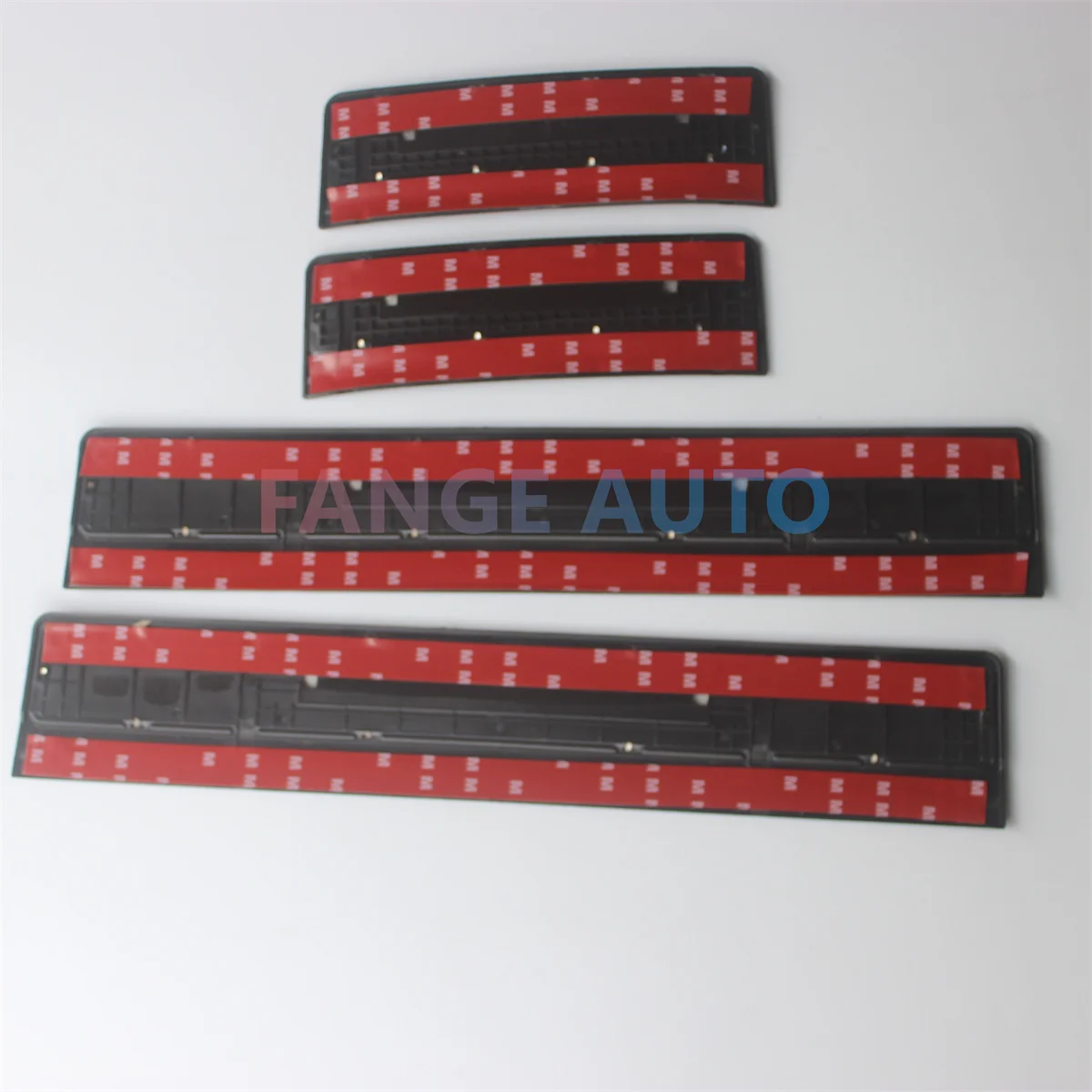 4PCS ABS Stainless Steel Door Sill Scuff Plate Auto Pedals Protector Cover For Honda HR-V HRV 2023 2024