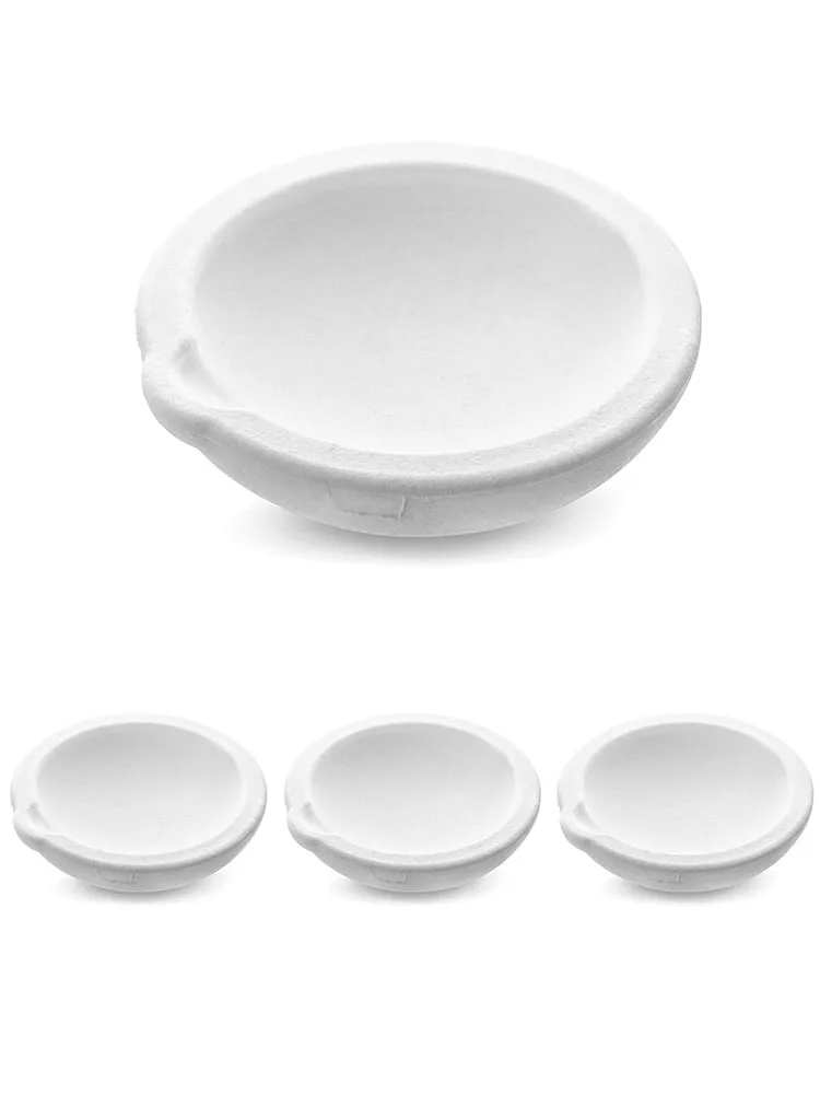 Ceramic Crucible Bowl, gold melting kit, Quartz Melting Dishes Pot for Melting Casting Refining Gold Silver Brass Alloy
