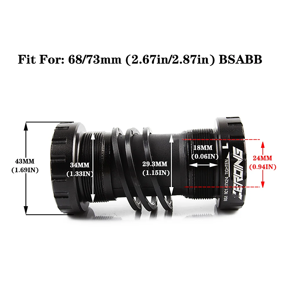 ZEROING M6000 دراجة كرنك الجبلية cranset Chainring 170 مللي متر أسفل قوس Chainring البراغي 32/34/36/38T دراجة أجزاء ل Shimano