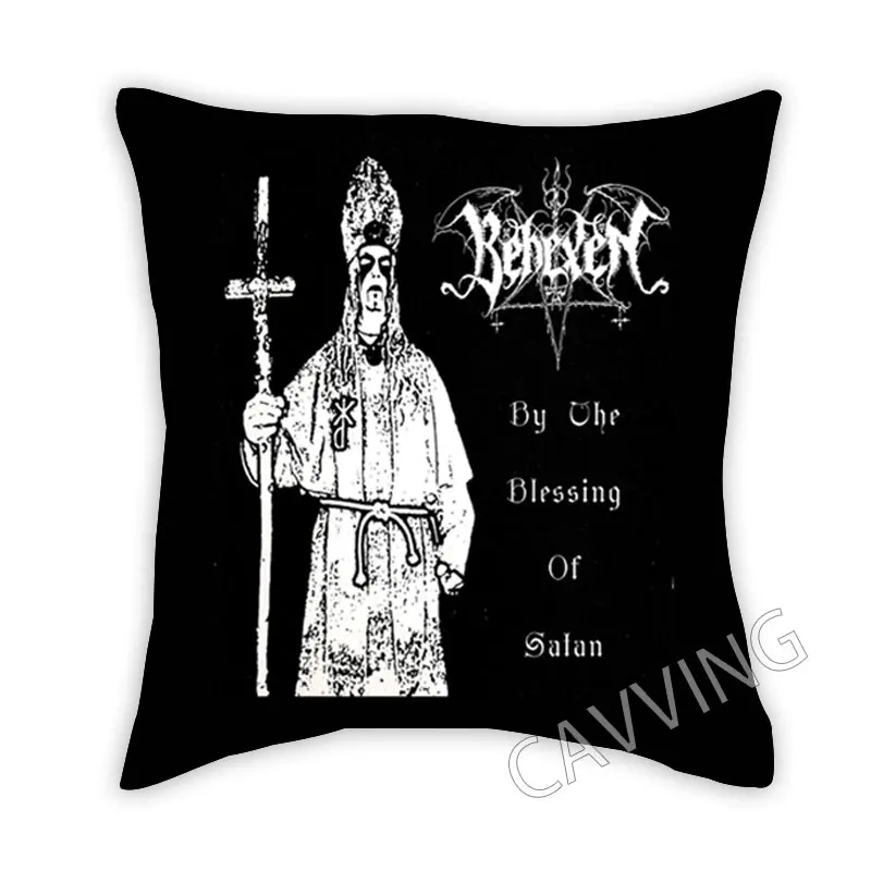 

Behexen Rock 3D Printed Polyester Decorative Pillowcases Throw Pillow Cover Square Zipper Cases Fans Gifts Home Decor