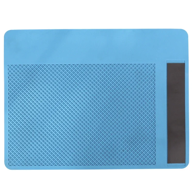 480x360mm Soldering Station Motherboard for Phone Computer Repairing Heat Insulation Working Mat with Ruler scale