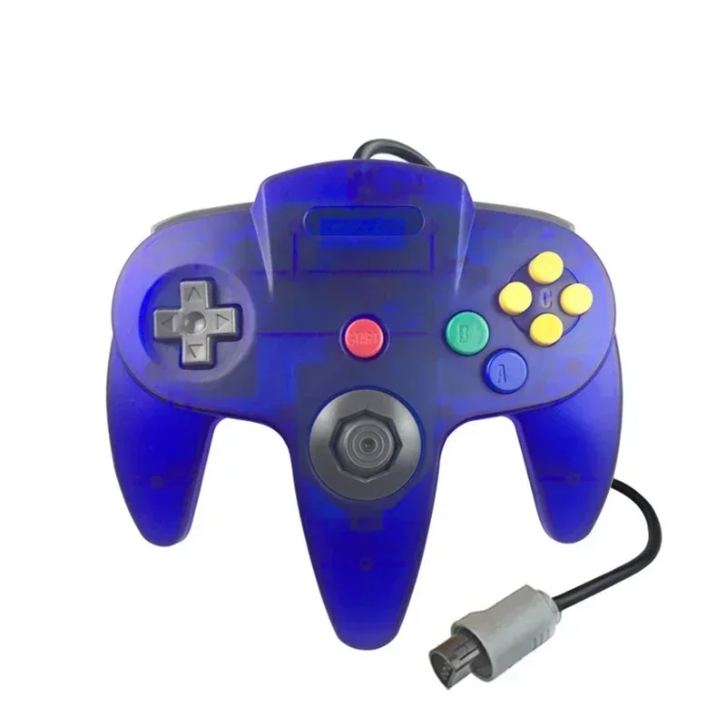 Classic Wired For Nintend N64 Gamepad Console Port For N64 Controller Joystick Joypad For N64 Console Wired Gamepad Controller