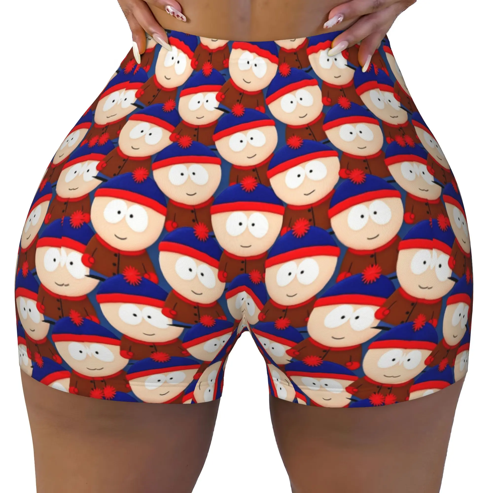 Custom E-Ericed Anime Workout Volleyball Biker Shorts Women Kennyed Kyled Staned Gym Yoga Shorts