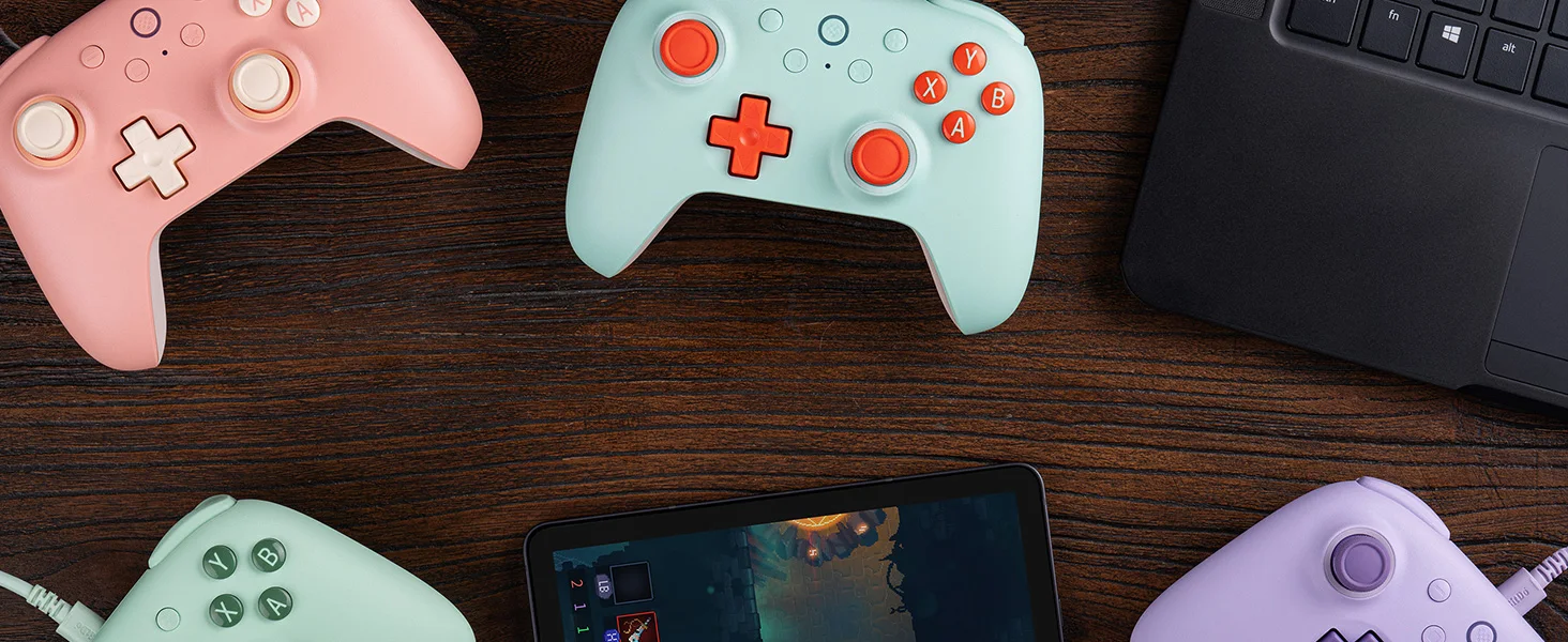 8BitDo Ultimate 2C kabelgebundenes Gamepad, USB-Gamecontroller mit Hall-Effekt-Joystick für PC Windows 10 11 und Android und Raspberry Pi. – Detail 1