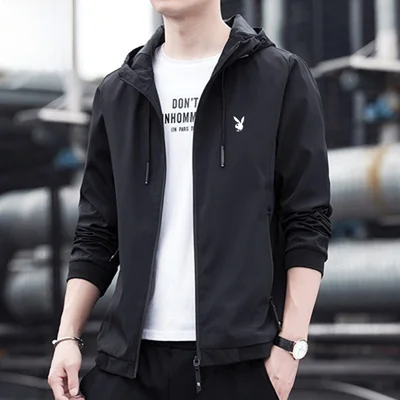 

Мужское повседневное пальто Jaet M для взрослых, стабильное молодежное весенне-осеннее новое пальто с верхней частью тела из полиэфирного волокна или длина