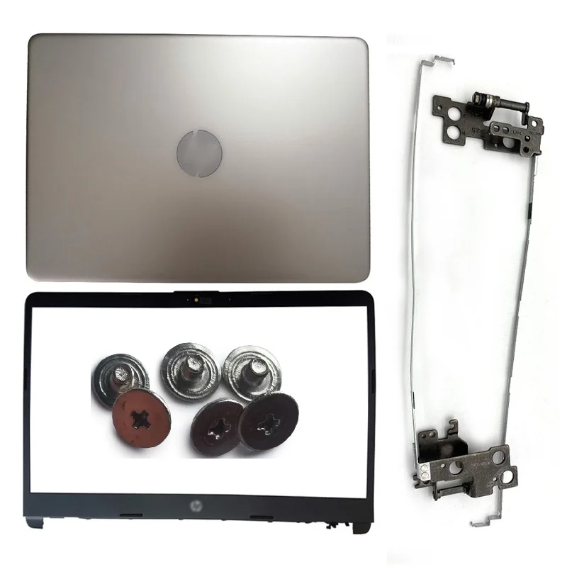 NEW Gold For HP 14-CF 14S-CF 14S-CR 14-DF 14-DK Laptop LCD Back Cover/Front Bezel/Hinges L24466-001