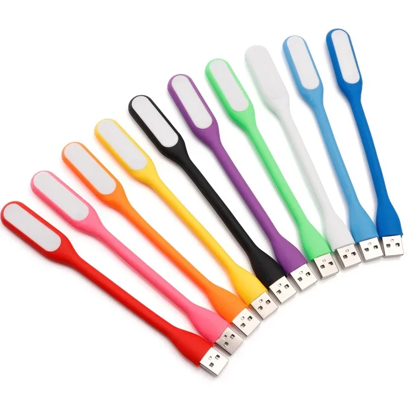 2 4PCS Mini USB LED Licht Tragbare Buch Lesen Licht LED Nachtlicht DC 5V Faltbare Augenschutz lampe Für Power Bank Computer