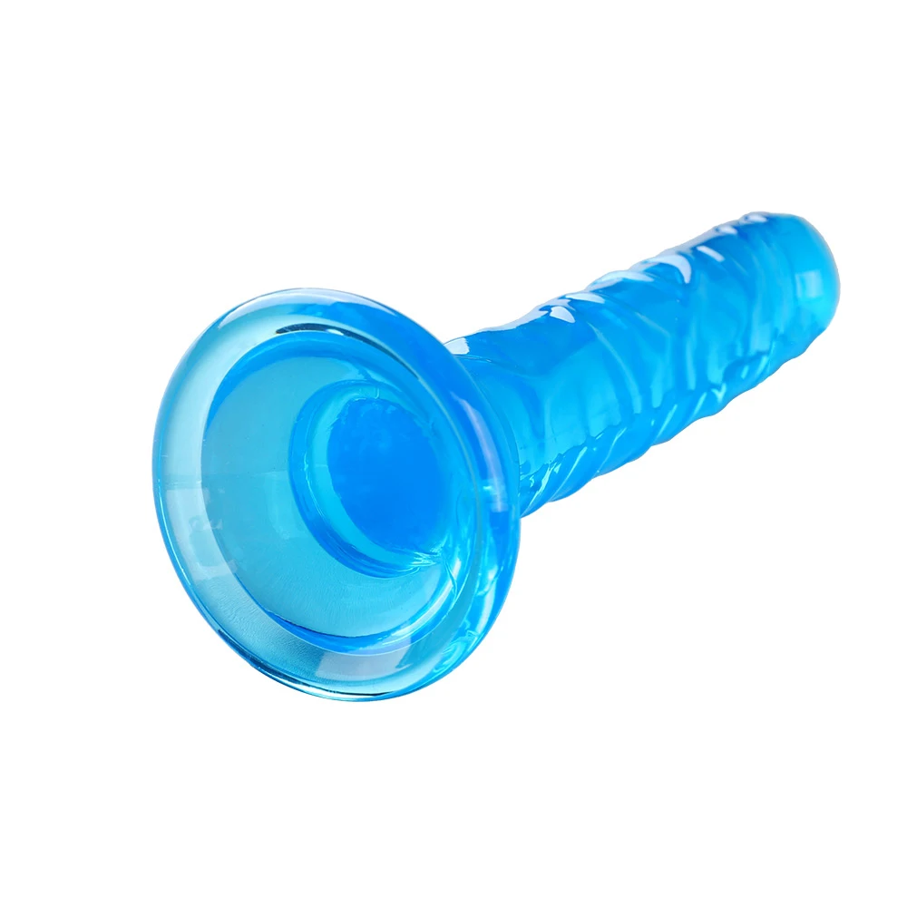 Strap On Penis Dildo with Suction Cup Butt Plug Crystal Realistic Dildo Colorful Sex Toys for Adult Women G Spot Toys Sex Shop