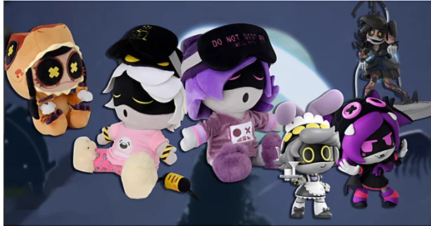 

New Murder Drones Plush Toys Kawaii Cartoon Anime N Dog UZI Plushie Doll Soft Killers Little Robot Toys For Kids Christmas Gift