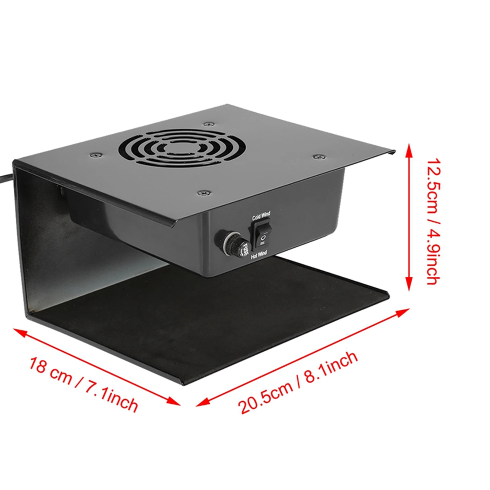 Gel Curing Dryer 300W Nail Gel Fast Drying Curing Nail Art Gel Polish Dryer for Hands Feet Nail Art Dryer Nail Polish Dryer