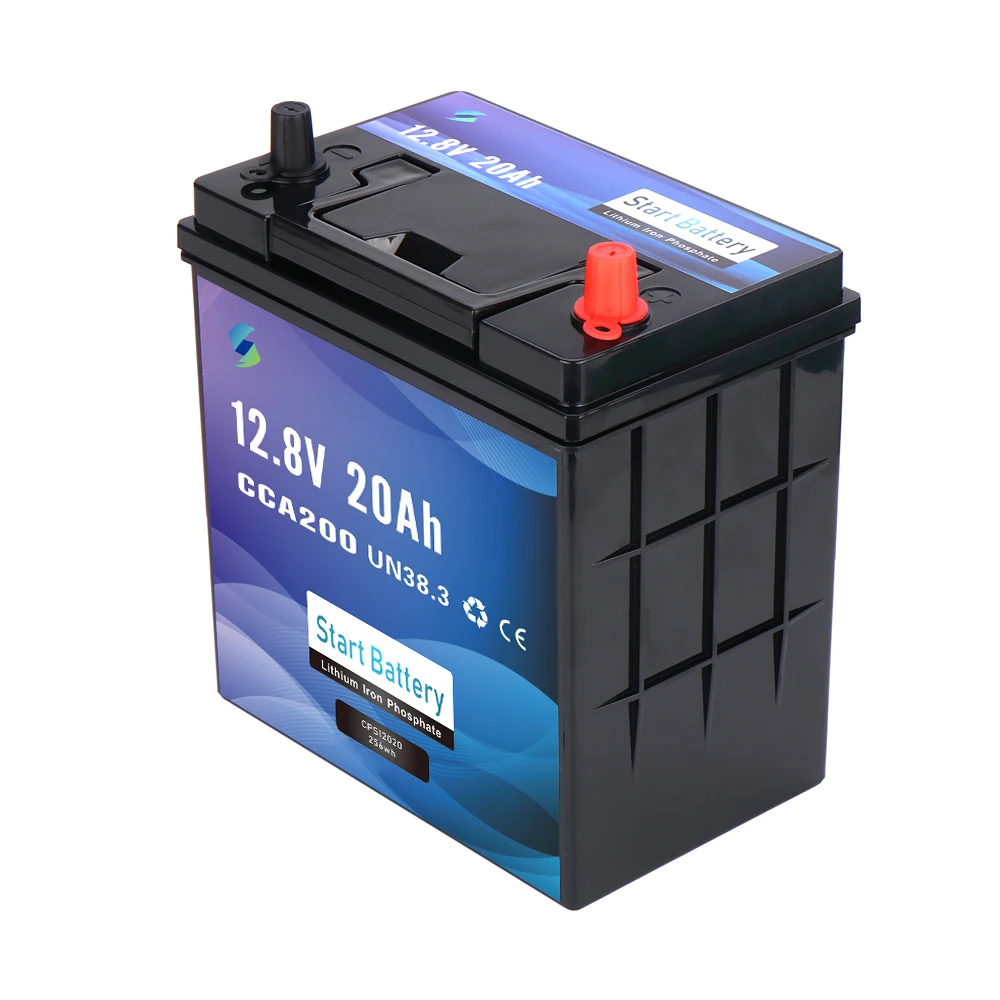 

12 Volt Powersports Batteries 12.8v 5ah 9ah 10ah 20ah Motorcycle Lifepo4 Phosphate Lithium Battery