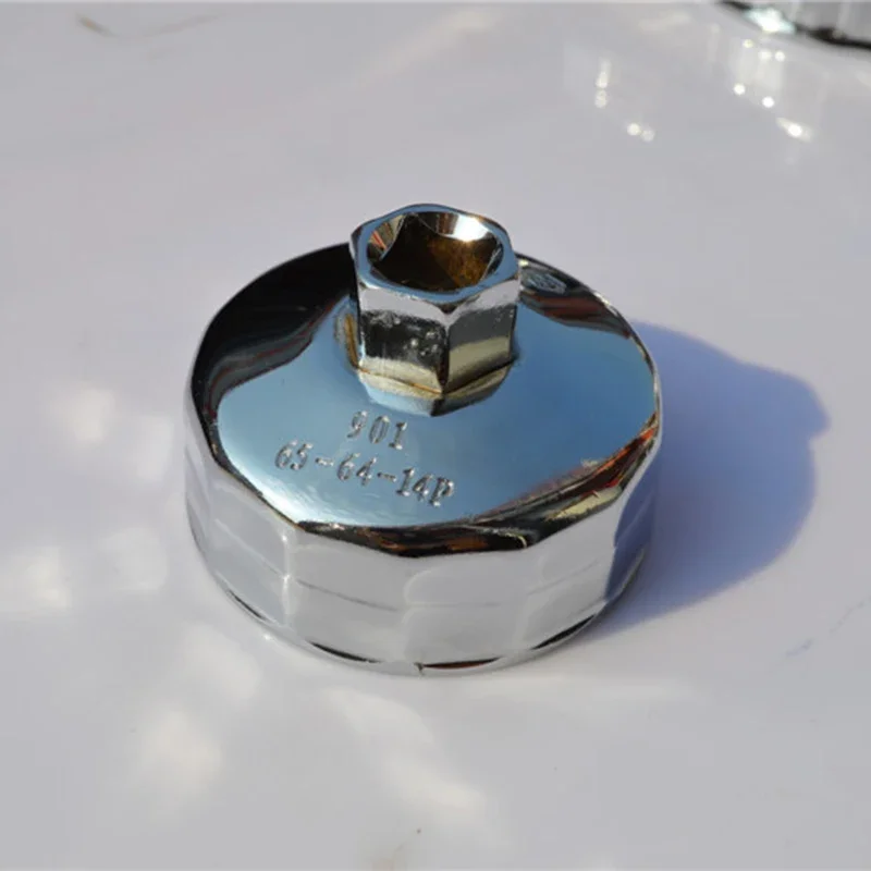 14 Flutes 901-906 Cap Oil Filter Wrench 1/2\