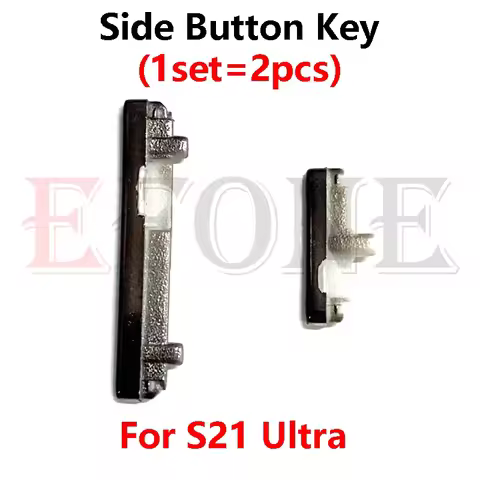 10PCS For Samsung Galaxy S21 Plus Ultra FE Phone Housing Side Key Power Volume Button