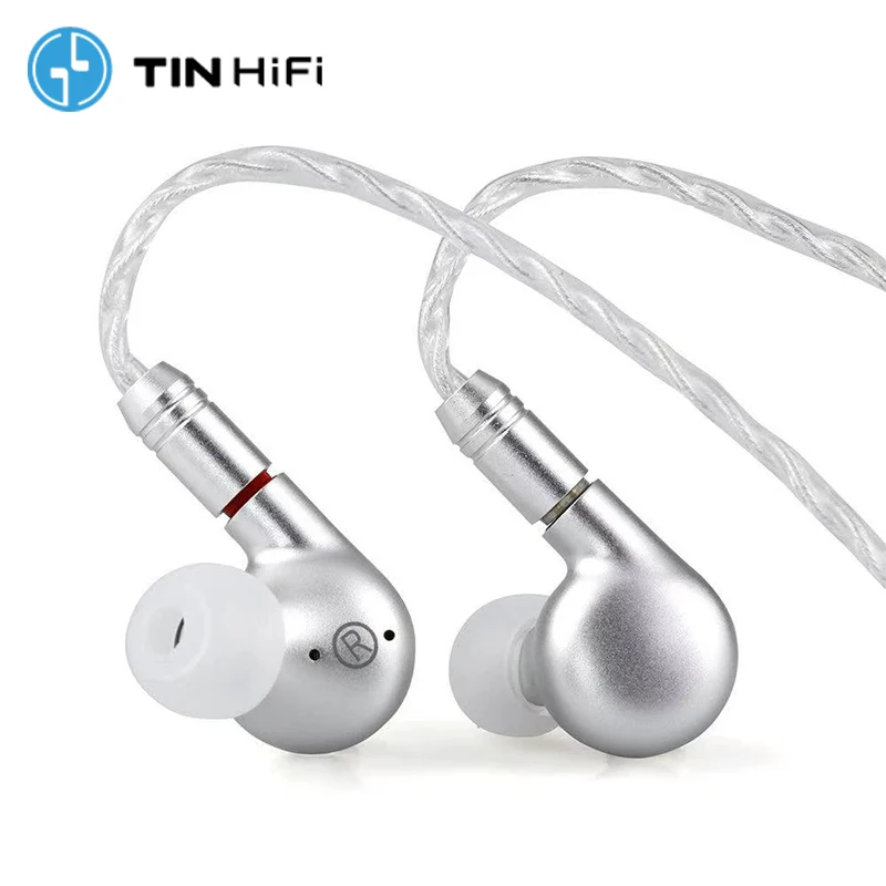 

Оригинальные наушники TINHIFI C5, плоские и сбалансированные арматурные наушники 360° ° Эргономичный дизайн наушников HiFi с посеребренным кабелем