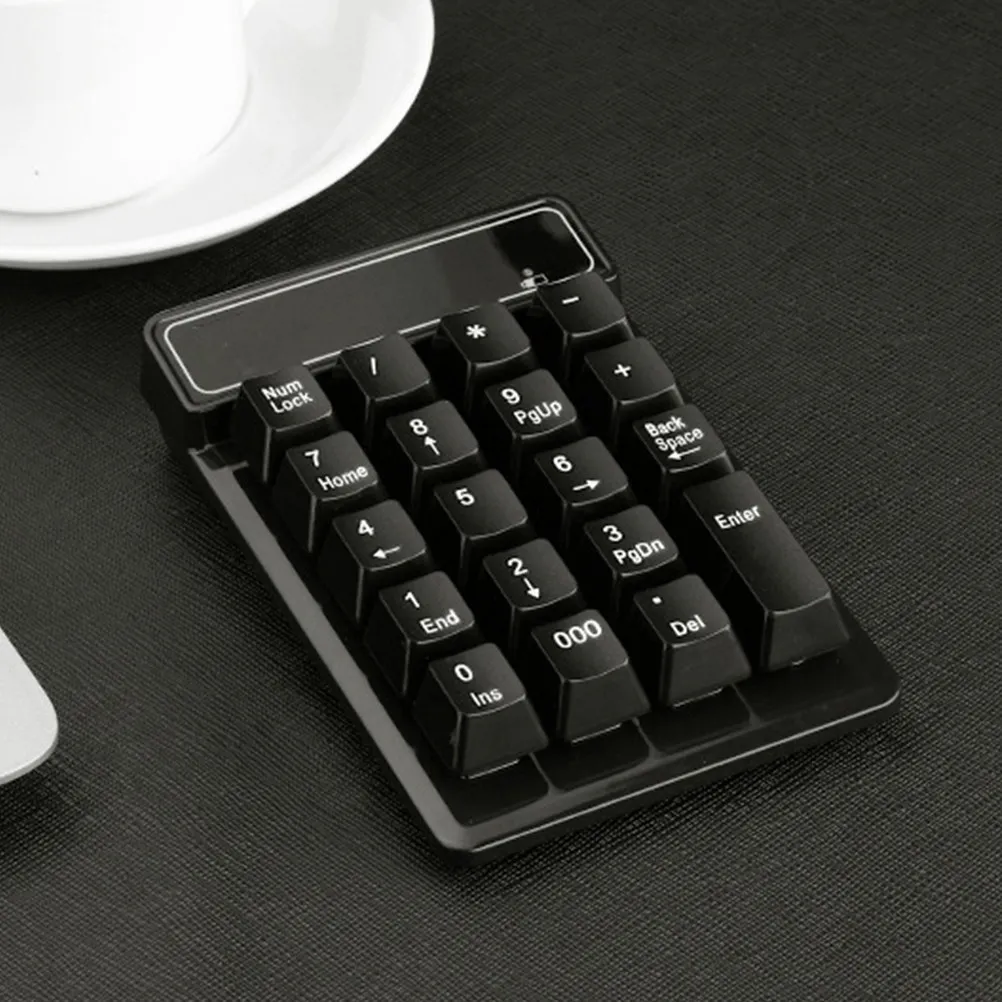 Mechanical Waterproof Numeric Keypad 22-Key Wireless USB Numpad 2.4g Receiver Storage Signal Stability for Vista 7 8